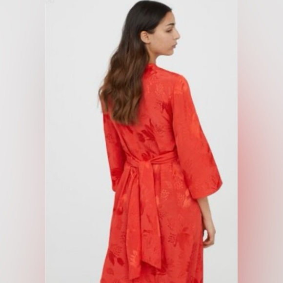 COPY - h&m jacquard midi dress - Picture 2 of 9